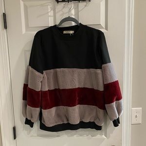 Fur Sweatshirt